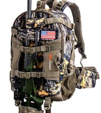 YVLEEN Hunting Backpack, Waterproof Camo Hunting Packs for Men, Durable Large Capacity Hunting Day Pack for Rifle Bow Gun