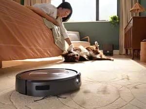 iRobot Roomba j9+ Self-Emptying Robot Vacuum – Powerful Suction, Identifies and Avoids Obstacles Like pet Waste, Self-Empties for 60 Days, Best for Homes with Pets, Smart Mapping, Works with Alexa