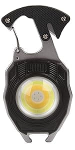 Solar/Rechargeable Multi Function 1000 Lumens LED Flashlight, with Emergency Strobe Light and 1200 Mah Battery, Emergency Power Supply and USB Charging Cable, Fast Charging (1PC)