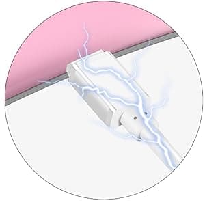 Electric Heating Pad, Portable Cordless Menstrual Heating Pad with 4 Heat Levels and 4 Massage Modes, Fast Large Heating Belly Wrap Belt for Cramps, Back Pain Relief Gifts for Women Girls Her (Pink)