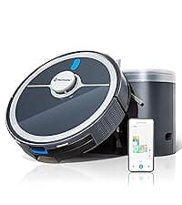 Vacmaster Portable 10.8V 2-in-1 Cordless Stick Lightweight Vacuum Cleaner with 2-Speed Power Control and LED Headlight for Hardwood Floor, Carpet & Pet Hair, Blue