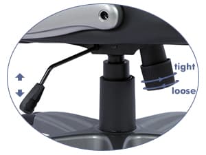 COLAMY Leather Executive Office Chair- High Back Home Computer Desk Chair with Padded Flip-up Arms, Adjustable Tilt Lock, Swivel Rolling Ergonomic Chair for Adult Working Study-Black, Set of 2