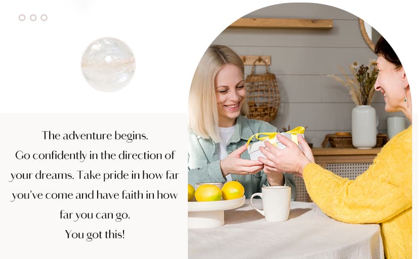 Follow Your Moonstone Bracelets, New Beginnings Graduation College Gift, Inspirational Gifts for Women, High School Graduate Gift for Best Friend or Daughter