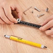 Gifts for Men Who Have Everything – MAFEHAN 9-in-1 Multitool Pen with LED Light, Cool Gadgets & Gifts for Dad, Husband, Grandpa – Christmas Gifts, Stocking Stuffers, White Elephant Ideas