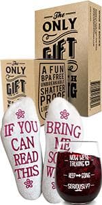 Funny Silicone Wine Stopper Set – Must-Have Wine Accessories & Perfect Wine Gifts for Women & Men – Airtight & Reusable