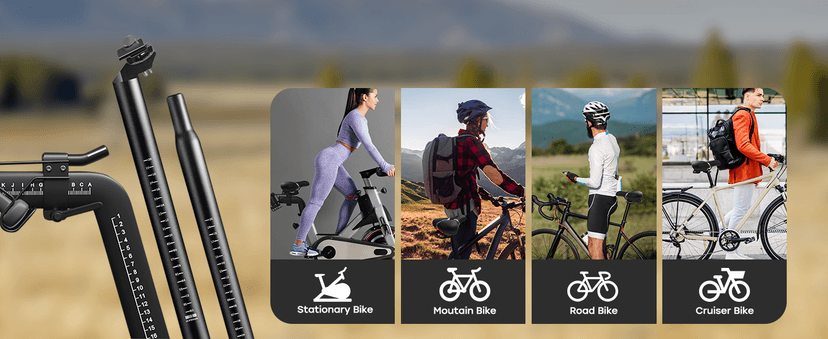 Bicycle Seat Replacement, Bike Seat for Men and Women, Comfort Wide Bike Saddle Memory Foam Padded Soft Bike Seat Cushion Compatible with Peloton, Mountain, City Bikes, Indoor Exercise Bikes