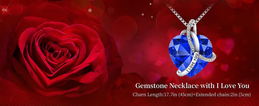 Preserved Real Purple Rose with l Love You Necklace -Birthday Gifts for Women Mom Her Wife Girlfriend Grandma on Valentines Mothers Day Christmas Anniversary Romantic-Purple B0DY7V1RKB