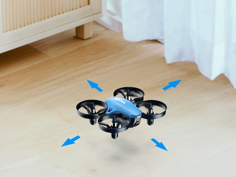 Veeniix V995 Mini Drones for Kids and Beginners,Indoor RC Quadcopter,Small Helicopter Plane with 3D Flips,360° Rotation,Circle Fly,Auto Hover,Headless Mode and 3 Batteries,Gift for Boys and Girls