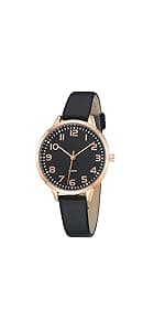 TWOPTION Women's Dainty Analog Leather Dress Watch for Small Wrists, Ladies Waterproof Watches for Women, Reloj para Mujer