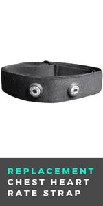 Powr Labs Bluetooth and ANT+ Heart Rate Monitor Chest Strap - All Day Comfort, Easy Connectivity - Compatible with Polar, Garmin, Peloton, Wahoo