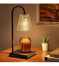 Hong-in Candle Warmer Lamp with Timer Dimmer,Birthday Gifts for Women Mom Sister,House Warming Gifts New Home Room Decor,Vintage Wax Warmer for Scented Wax Jar Candles
