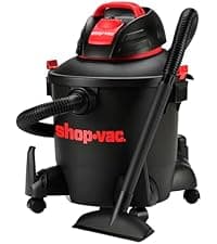 Shop-Vac 5 Gallon 5.5 Peak HP Wet/Dry Vacuum, Wall Mountable Compact Shop Vacuum with 18+7Ft Long Hose & Attachments, Ideal for Jobsite, Garage, Car & Workshop. 9522236