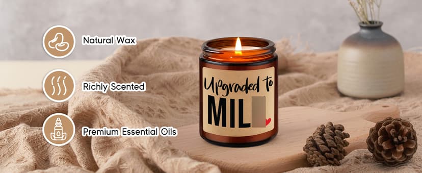 Pregnancy Gifts for Pregnant Wife Friend, Expectant Moms, First Time Mama - Christmas, Birthday Gifts for Expecting Mother Fairy's Gift Candle, New Mom Gifts for Pregnant Women, Mom to Be B0B1QFY2LT
