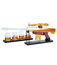 Kollea Birthday Gifts for Men Dad, Galaxy Spaceship Whiskey Decanter Sets for Men, Spacecraft Limited Edition, 2 Funny Shot Glasses, Unique Guys Brother Gift Idea, Liquor Decanter for Bar, Anniversary