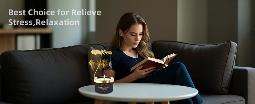 Kelly's Custom Candles Hummingbirds Gift for Women Her,Unique Birthday Candle Gifts for Sister and Wife,Anniversary,Rotating Scented Candle Gifts. B0CM3D53VW