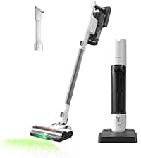 Tineco Pure ONE S50 Pro Cordless Stick Vacuum Cleaner, 200AW Powerful Suction, Zero Tangle Brush, 95Min Runtime, 180° Foldable Tube, 120° Green Light, Easily Tackles Large Debris Stick Vacuum
