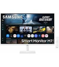 Samsung 32” Smart Monitor M7 (M70F) 4K UHD Display, Samsung Vision AI, Smart TV Apps, Gaming Hub, USB-C, HDMI and USB-A, Black, LS32FM702UNXZA, 2025