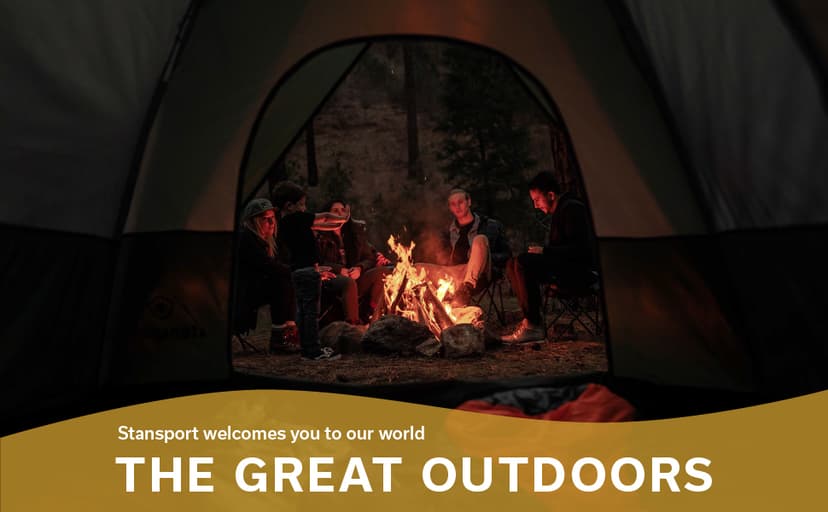 Stansport 2 Person Camping Tent