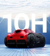 (2026 Upgrade) iGarden Pool Cleaner K60, 6H Cordless Robotic Pool Vacuum for Inground & Above Ground Pools, AI Timer, Smart Navigation, Floor, Walls&Waterline Scrubber, Touchscreen, Auto-Parking