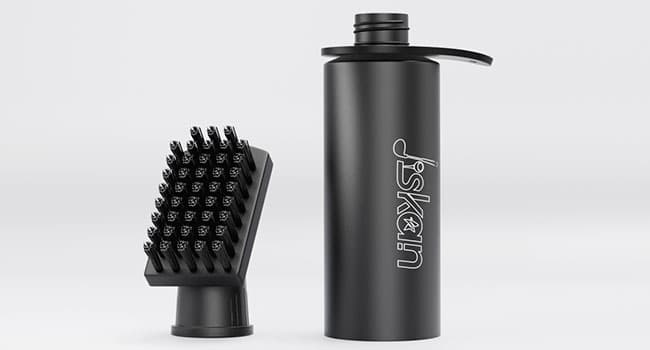 Pro Golf Club Brush Cleaner with Retainer Clip and Squeeze Water Bottle 7.5 Inches Holds 4 Ounces of Water, Essentials Golf Accessories for Men, Best Golf Gifts for Men