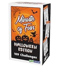 Funwares Minute of Fun Game - Minute to Win It Games for Kids, Adults, Teens, Families, Game Night, Gift for Home, Birthdays, or Travel. 2-12 Players! Original - 237 Challenges