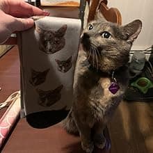 TinyName Custom Socks with Faces Personalized Face Sock with Text Customized Funny Socks for Men and Women