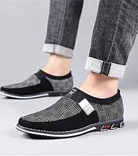 Veslexth Veslesth Men Casual Shoes Sneakers Loafers Comfort Walking Shoes Fashion Driving Shoes Luxury Leather Shoes for Male Business Work Office Dress Outdoor
