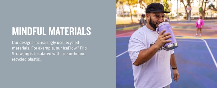 Stanley IceFlow Stainless Steel Tumbler with Straw - Vacuum Insulated Water Bottle for Home, Office or Car Reusable Cup with Straw Leak Resistant Flip Cold for 12 Hrs or Iced for 2 Days (Rose Quartz)