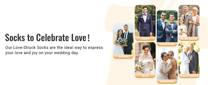 HAPPYPOP Wedding Gifts for Groom - Black Tuxedo Socks for Groom, I Do What She Says Engagement Socks