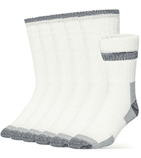 Alvada Merino Wool Hiking Socks Thermal Warm Crew Winter Boot Sock For Men & Women 3 Pairs