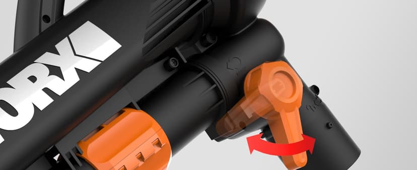 WORX WG509 12 Amp Trivac, 3 in 1 Electric Leaf Blower, Leaf Vacuum & Leaf Mulcher for Lawn Care