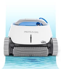 Dolphin Proteus DX3 Automatic Robotic Pool Vacuum Cleaner, Wall Climbing, Active Scrubber Brush, Ideal for In-ground Pools up to 33 FT in Length