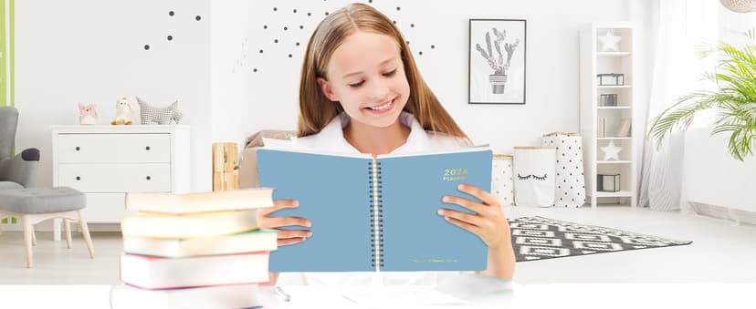 2026 Planner, Weekly and Monthly Calendar Academic Planner, Jan 2026 - Dec 2026, Planning Agenda Book for Desk Accessories and School Supplies - A5 (6.3'' x 8.5'')