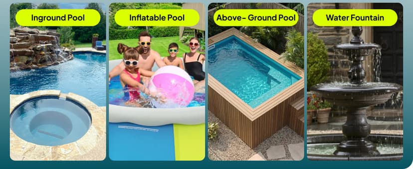 Lime Ultra-Durable Pool Skimmer Net – Deep Fine Mesh for Efficient Leaf & Debris Cleaning, Fits Standard Pool Poles (Net Only, No Pole)