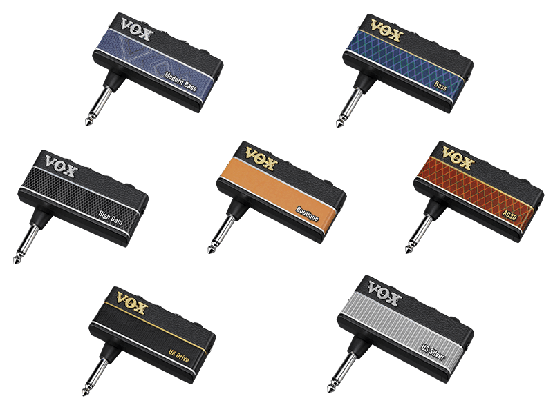 Vox amPlug 3 AC30 Headphone Guitar Amplifier w/Stereo FX, Tremolo, Speaker Emulation, Built-in Rhythms, and Aux in