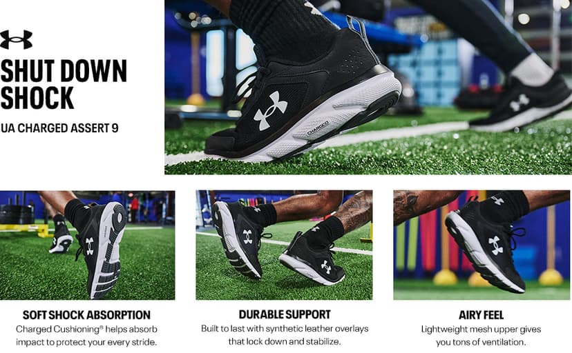 Under Armour Men's Charged Assert 9 Running Shoe