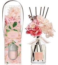 Cocorrína Reed Diffuser Set, Clean Linen 6.7 fl oz Scented Diffuser with Sticks Home Fragrance Reed Diffuser for Bathroom Shelf Décor B0B24QJ217