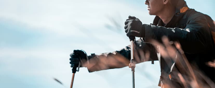 DRYMILE HYLA Waterproof Dexterity Gloves – All-Weather Wool Blend Gloves for Men & Women – Touchscreen & Non-Slip Grip – Hiking, Cycling, Fishing, Hunting & Work.