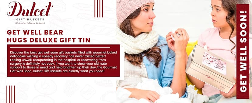 Dulcet Gift Basket – Premium Freshly Gourmet Baked Goods – Gift Basket for All Types of Special Occassions - Assorted Variety of Tastes with Delicious Brownies, Crumb Cakes Rugelah, and Muffins.