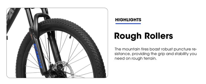 Mountain Bike 24/26/27.5 Inch,Full Suspension, 21-Speed Disc Brake,Carbon Steel Adult Sport Bicycle for Mens Womens