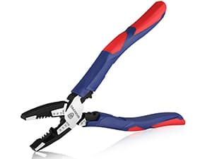 WORKPRO 2-in-1 Diagonal Cutting Pliers with Wire Stripper, 7.5 Inch CRV Steel Wire Cutters with Comfort Grip Handles, Heavy Duty Side-Cutting Pliers for Electricians and Homes, Christmas Gift B0BKKF5HVL