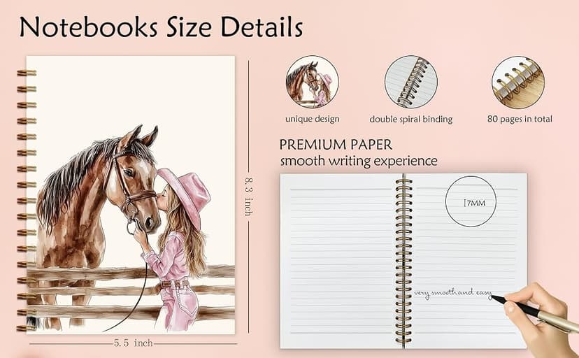 Appreciation Gifts Spiral Notebook 5.5x8.3, Farewell Gifts for Coworkers Journal, Coworker Leaving Gift Journals for Writing, Sometimes Amazing People Forget Notebooks for Note Taking B0F6TBGL7H