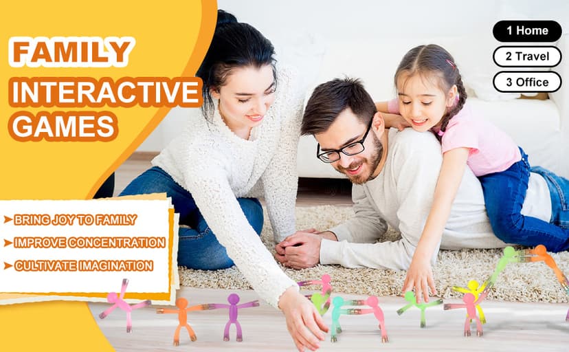 6pcs Magnetic Toys,People Figures for Kids, Adults Kids Gifts, Magnetic Men for Teens Gifts,Kids Sensory Toys