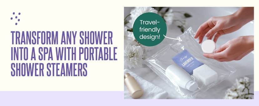 Cleverfy Shower Steamers Aromatherapy for Women and Men – Self-Care Shower Bombs for Stress Relief and Relaxation – 6 Tablets