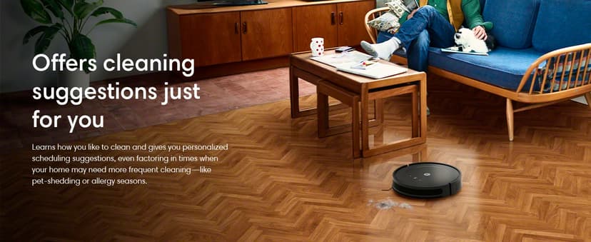 iRobot Roomba Vacuum 2 Essential Robot with AutoEmpty Dock, 3 Suction Levels, Latest Floor Tracking Sensors, and Compact Design (Black)