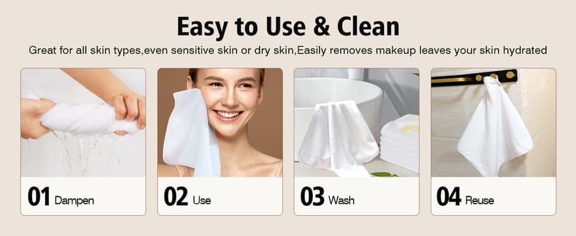 SINLAND Microfiber Facial Cloths Fast Drying Washcloth 12inch x 12inch Grey 6 pack …