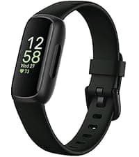 Google Fitbit Air - Screenless Activity Tracker with Fitness, Heart Rate, and Sleep Tracking - Personalized AI-Powered Coaching - Up to 7 Days’ Battery Life - Works with iOS and Android - Obsidian
