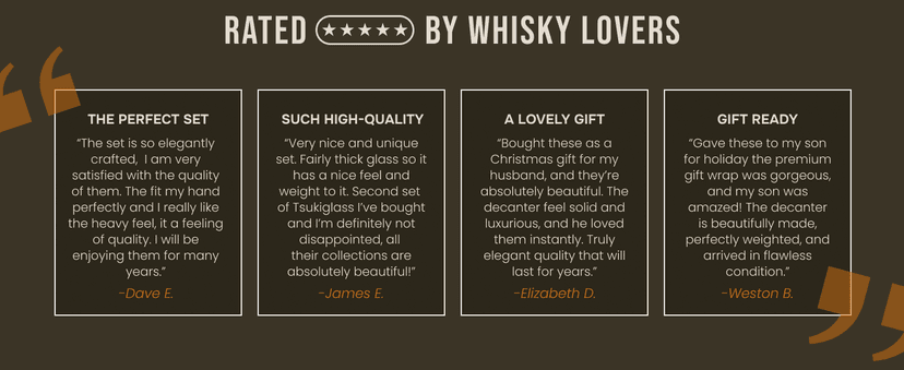 Storm Japanese Crystal Whisky Decanter – 100% Ultra Clarity Lead-Free Crystal – 750ml Elegant Liquor Carafe for Whiskey, Scotch, Bourbon & Spirits