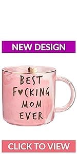 Best Friend Birthday Gifts for Women - Funny Friendship Gift for Bestfriend, Besties, BFF, Sister, Boss Woman, Big Sis, Sorority, Mom - You're My Favorite - Cute Pink Marble Mug, 11.5oz Coffee Tea Cup