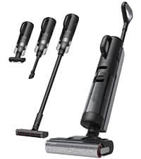 DREAME H14 Pro Wet Dry Vacuum Cleaner, 180° Lie-Flat Vacuum Mop, 140°F Washing and Fast Hot Air Drying, Powerful 18kPa Suction Floor Cleaner Machine, Easy GlideWheel Movement, Smart App Control